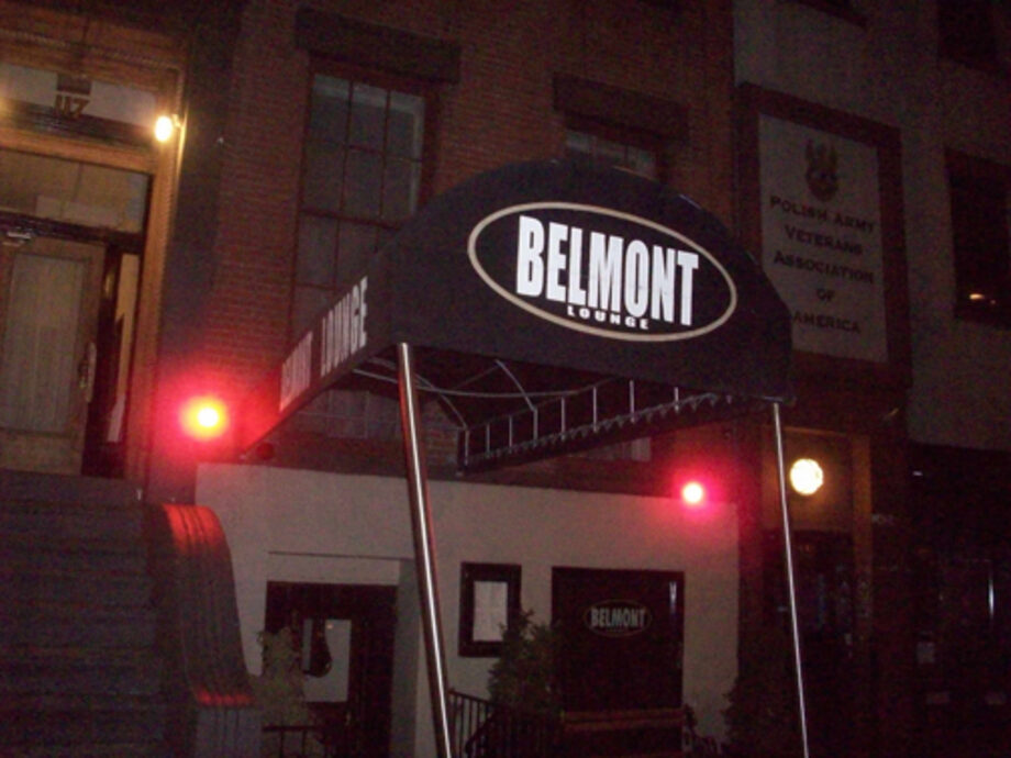 Belmont Lounge exterior